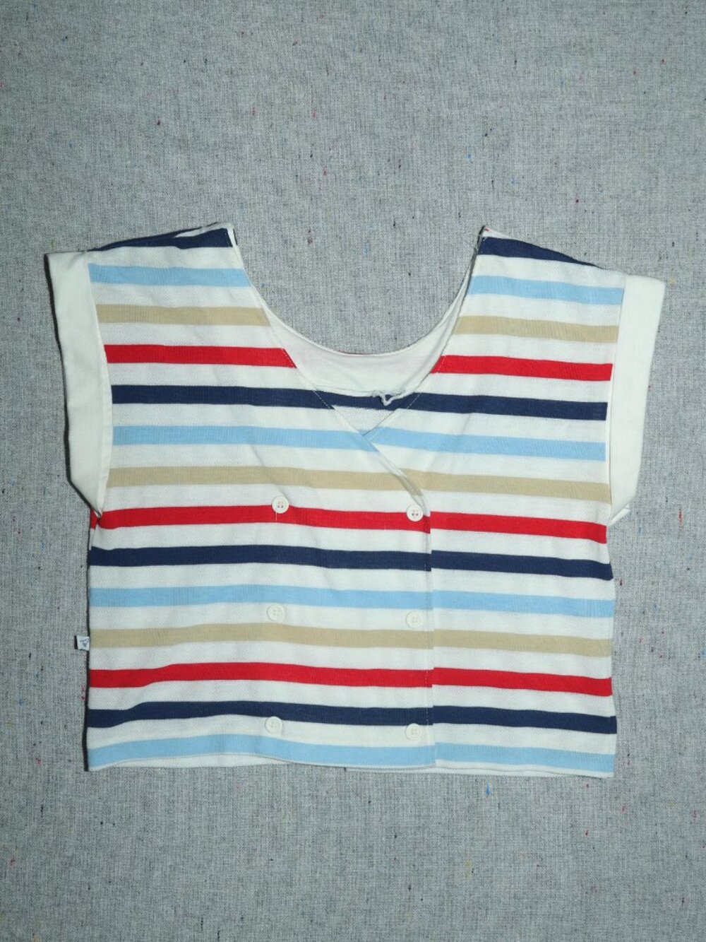 Women's Wrangler Cropped Striped Riding Top